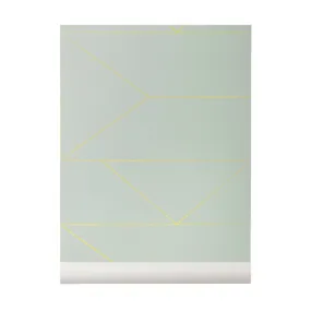 Papier peintLines Vert menthe