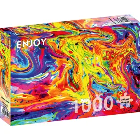 Puzzle 1000 pièces ENJOY - Marbre arc-en-ciel